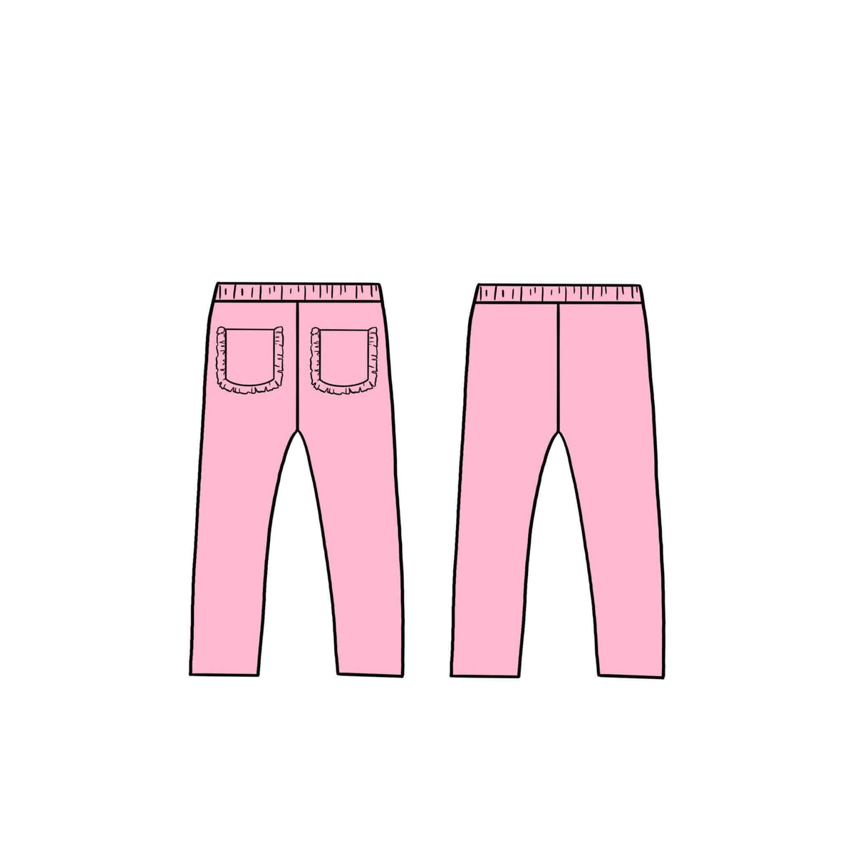 (2026 Christmas BYOP) Pink Leggings