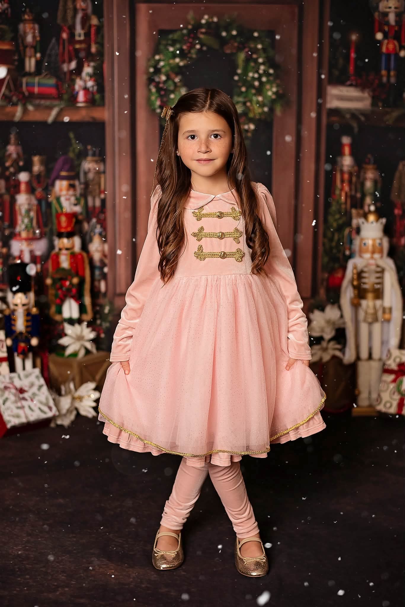 (2026 Nutcracker) Pink Nutcracker with Leggings