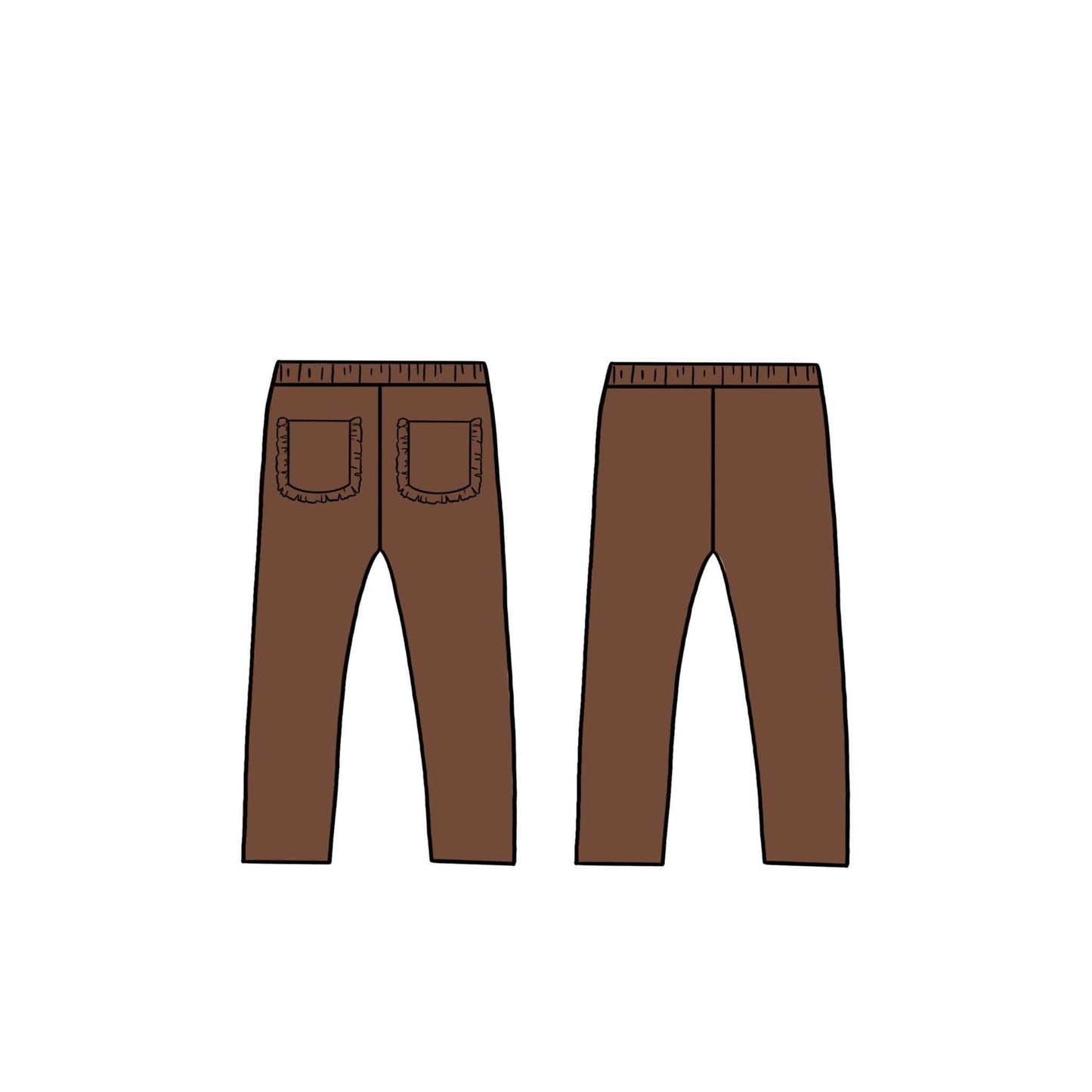 (2026 Fall BYOP) Ruffle Butt Brown