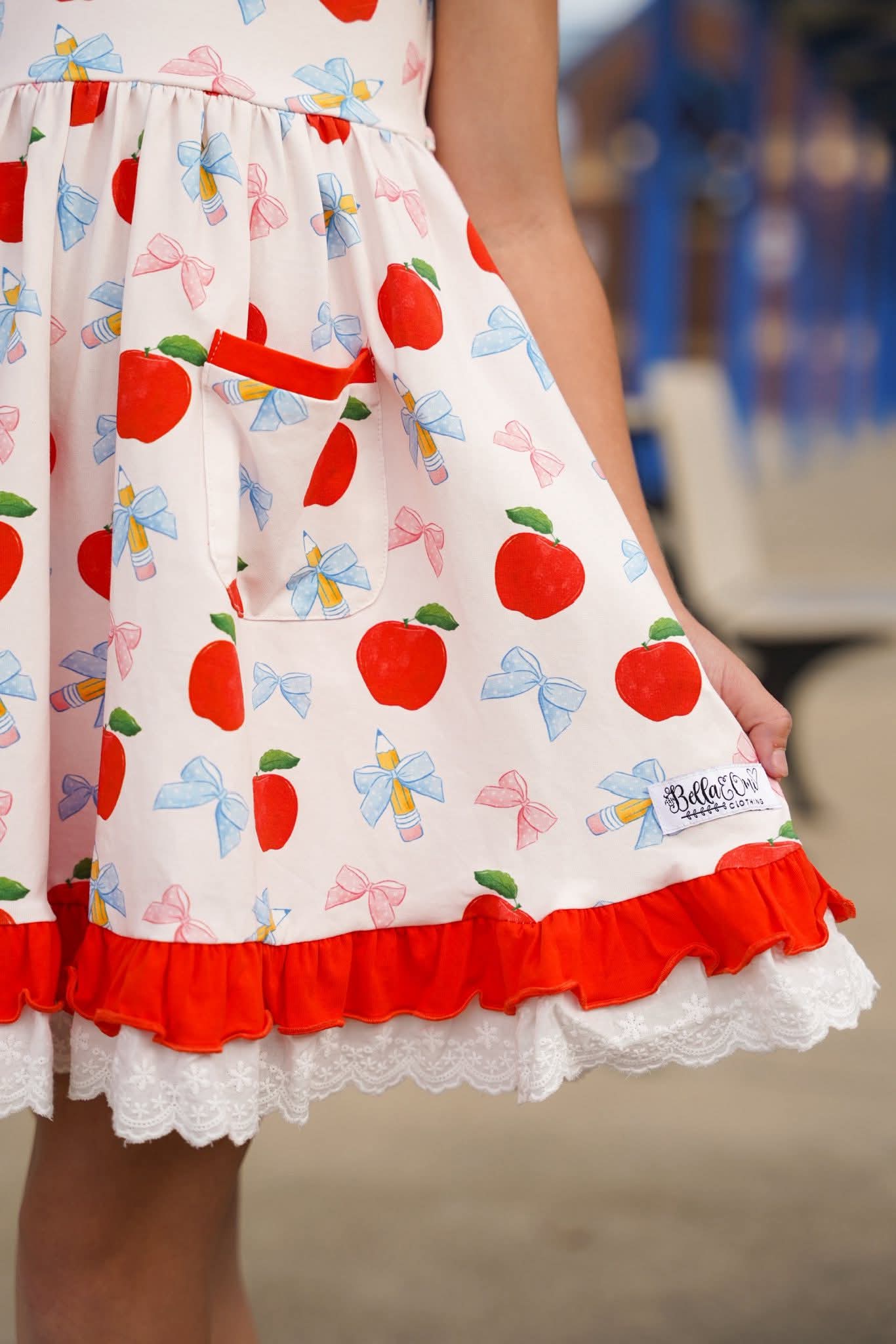 Extras (2026 Apple Collection) Peter Pan Collar Dress