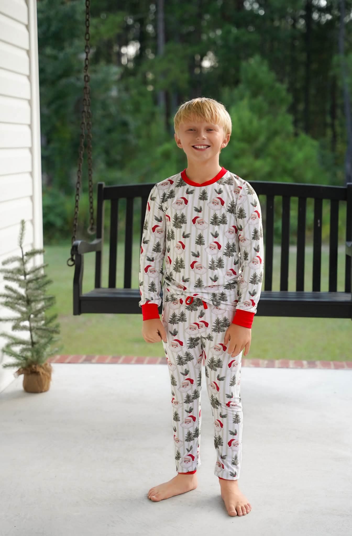 (2026 Family Christmas Sets)Boy 2pc Set