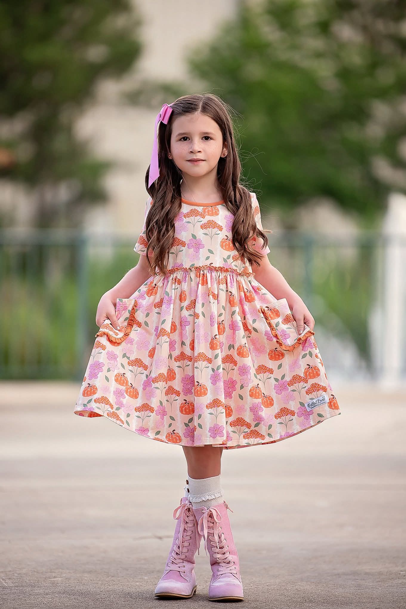 (2026 Pumpkin Spice) Pumpkin Dress