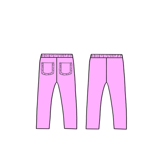 (2026 BTS BYOP) Light Pink Leggings
