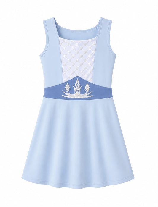 EXTRAS(2026 Mommy & Me Athletics) Ice Queen Athletic Dress Girls