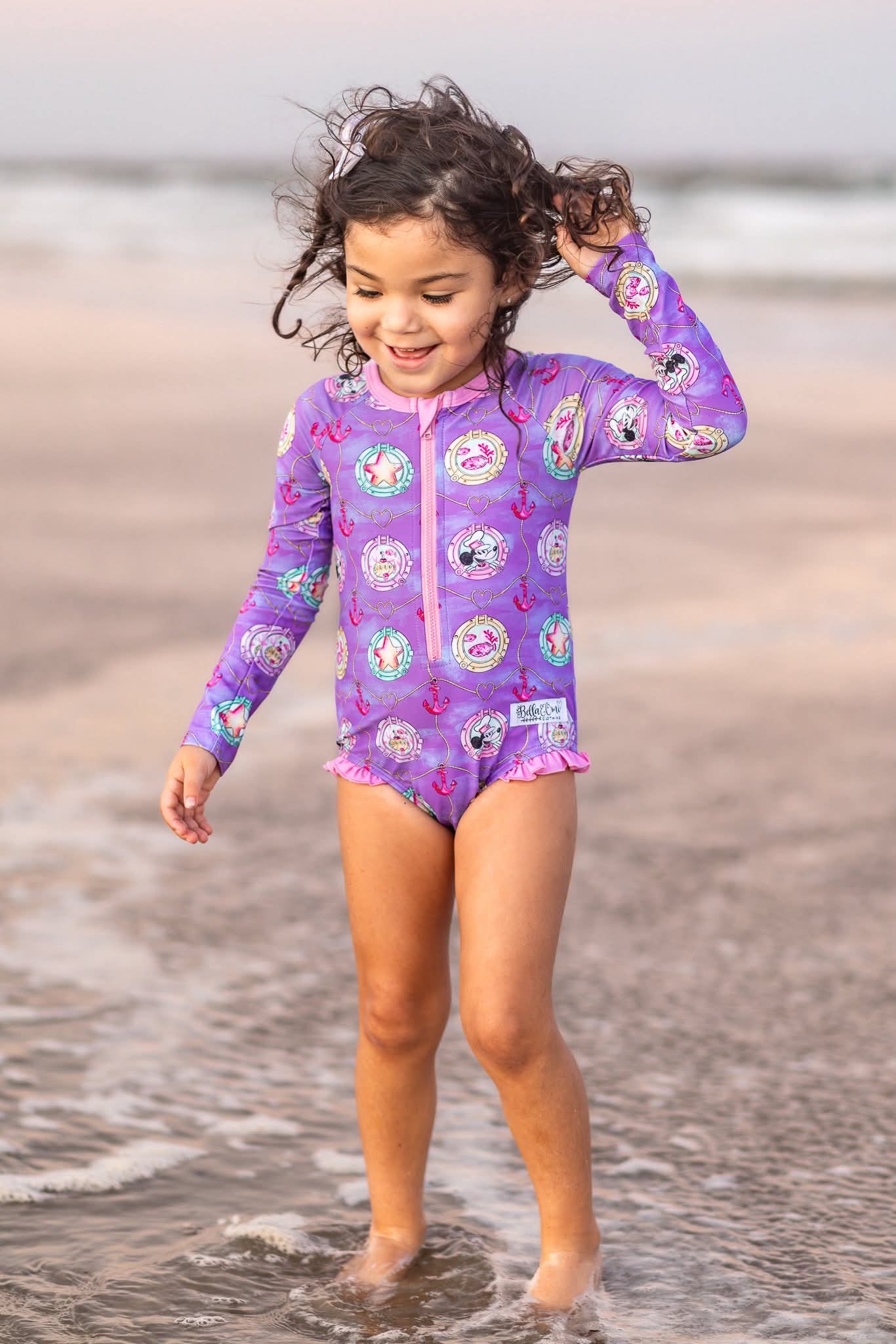 Extras (2025 Spring Break Bash) Set Sail Zipper Rashguard 1pc