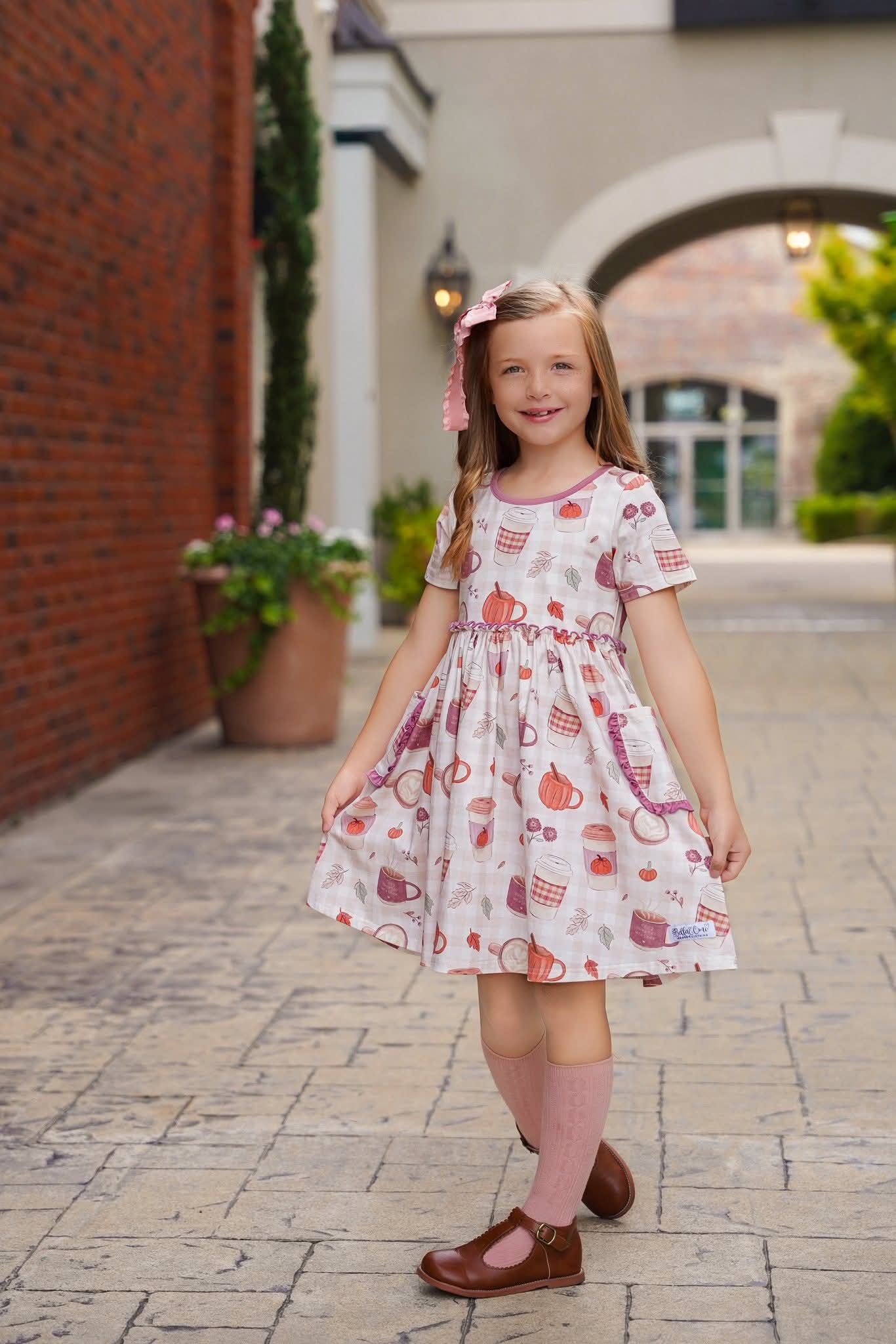 (2026 Pumpkin Spice) Pumpkin Spice Dress