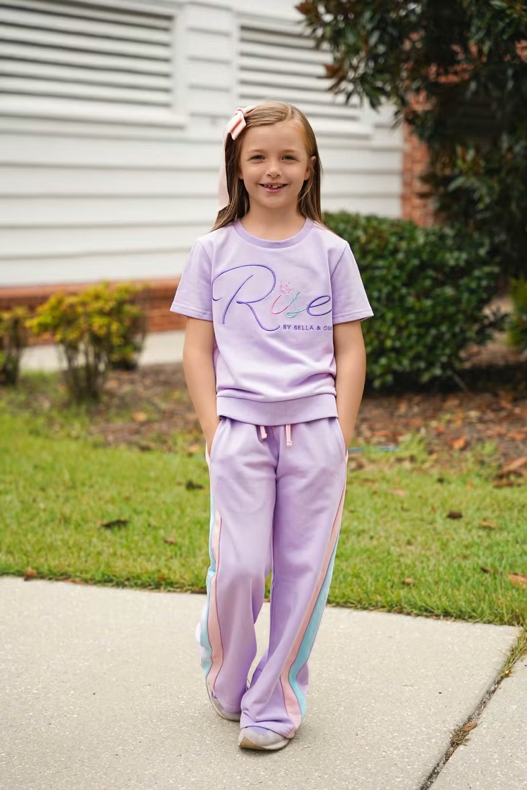 (2026 First Release) Rise Short Sleeve Top with Wide Leg Pants