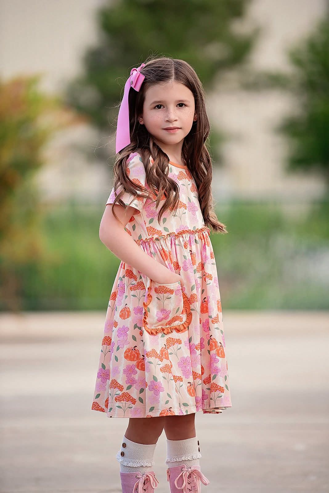 (2026 Pumpkin Spice) Pumpkin Dress