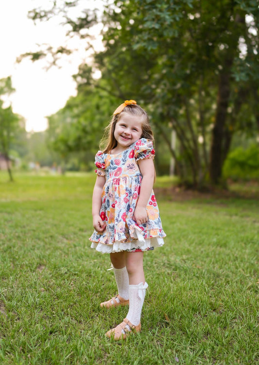 (2026 Fall Collection) Floral Dress
