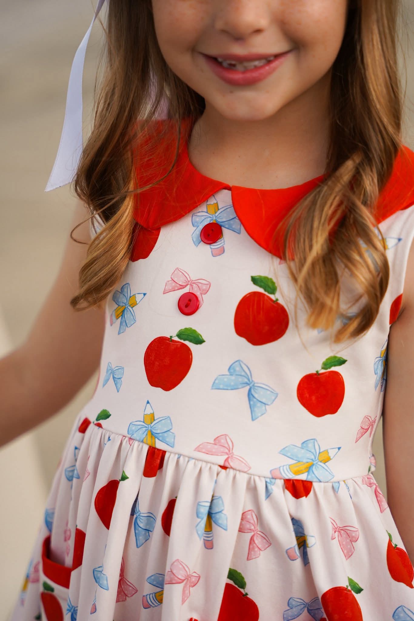 Extras (2026 Apple Collection) Peter Pan Collar Dress