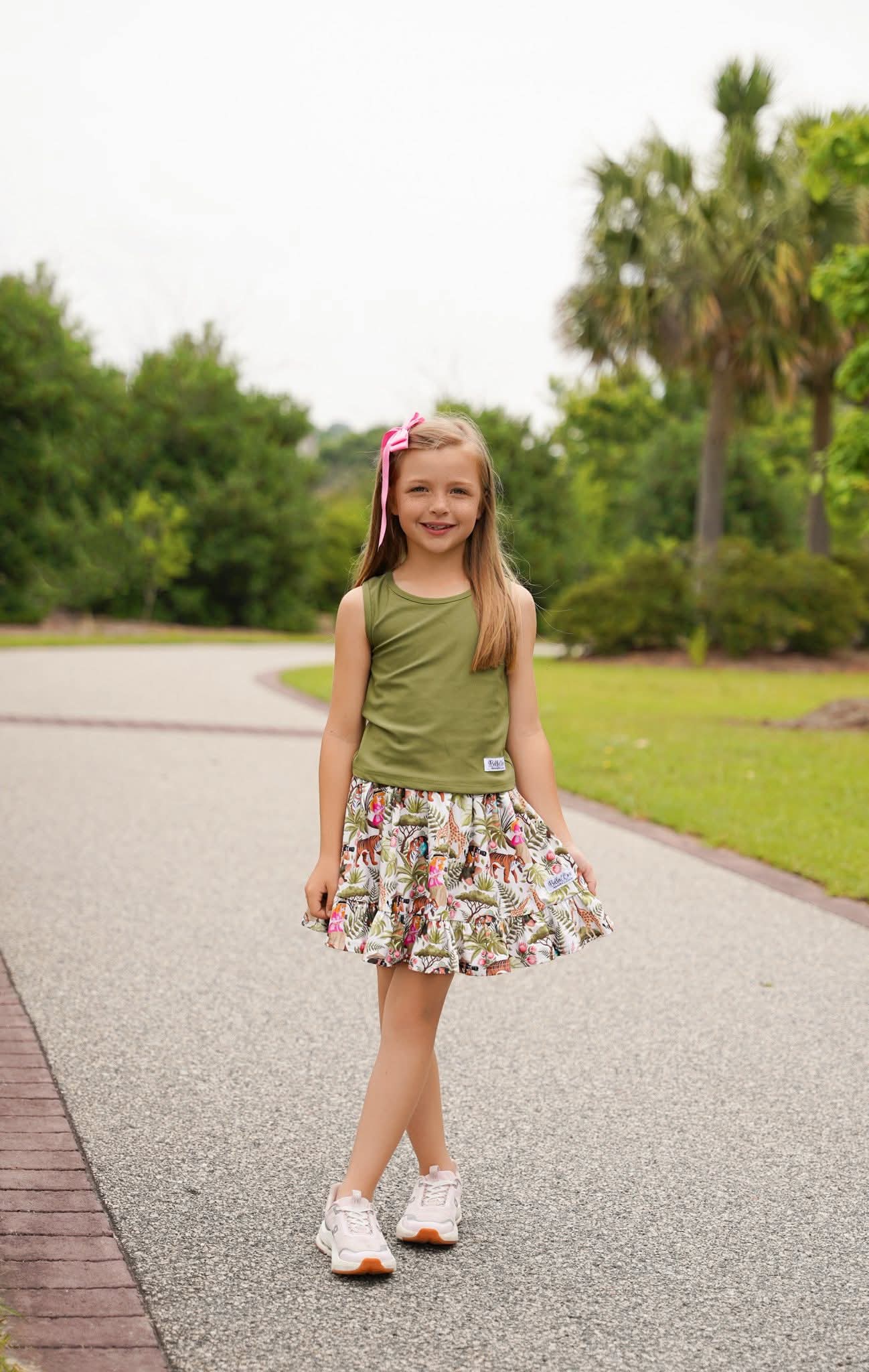 Extras (2026 Princess Safari) Athletic On The Go Skort Set