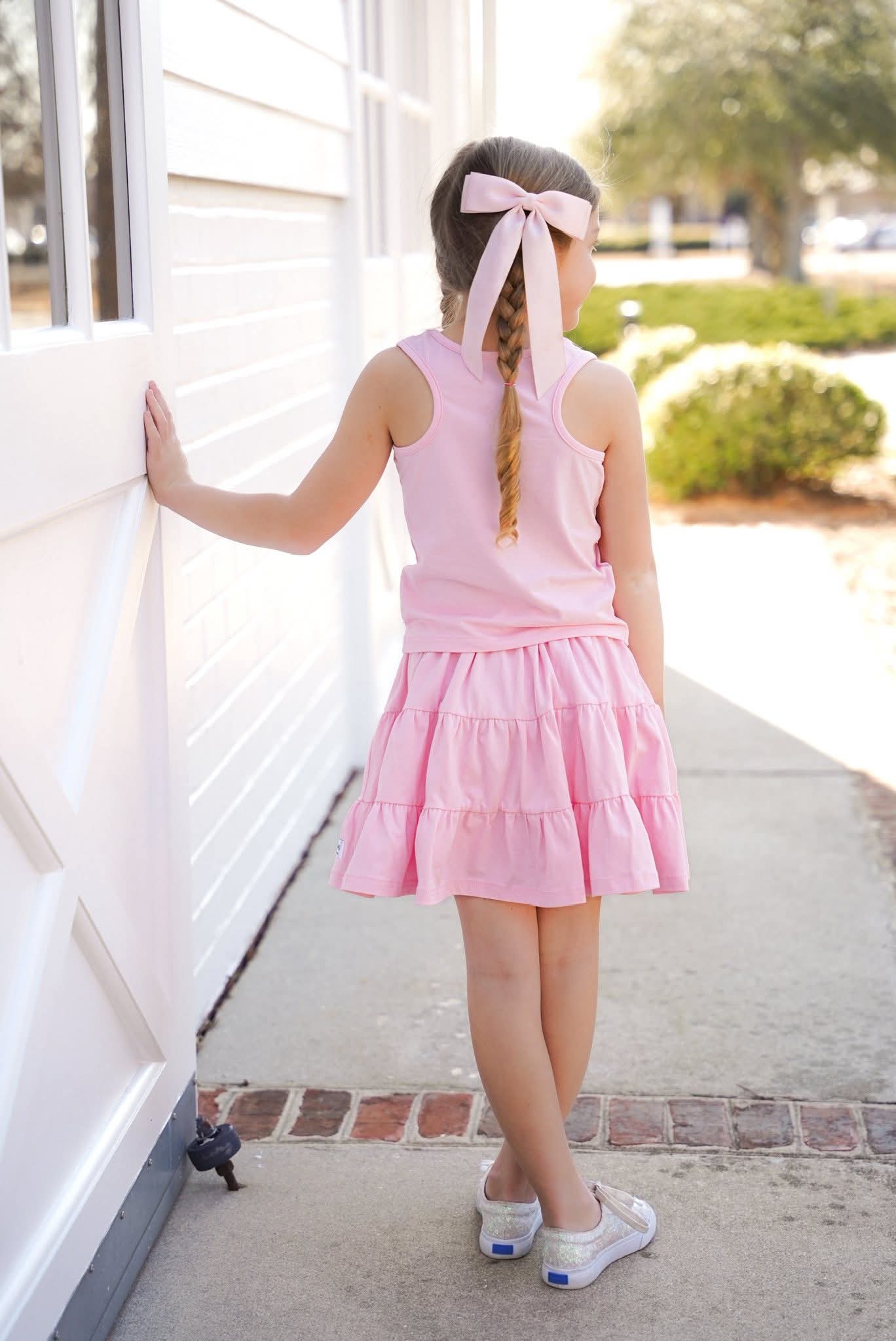 Extras (2026 Summer Staples) Pink Skort Set