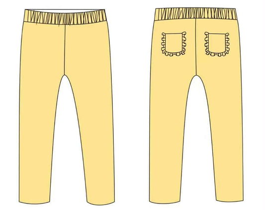 (2025 Spring BYOP) Yellow Leggings