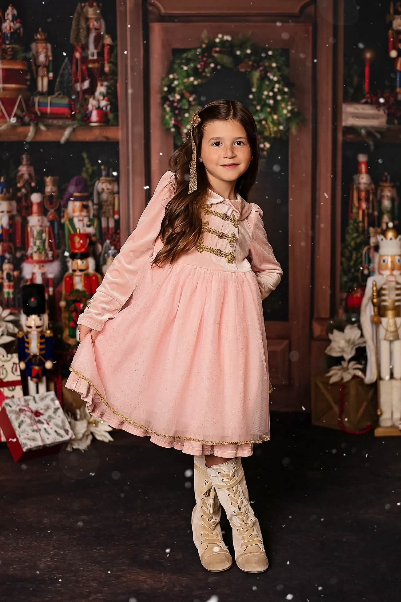 (2026 Nutcracker) Pink Nutcracker with Leggings