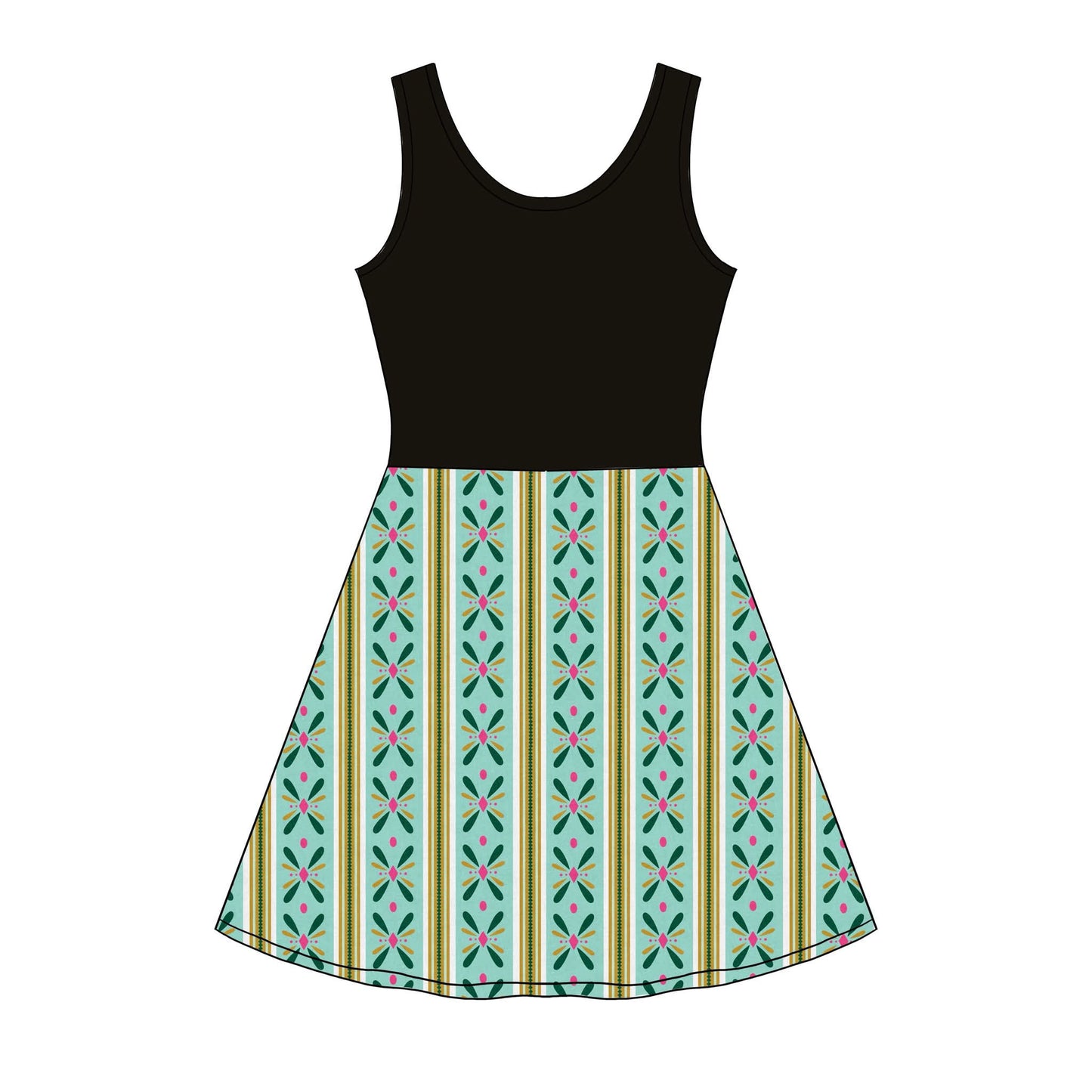 (2026 Mommy & Me Athletics) Mommy Ice Sister Match Athletic Dress