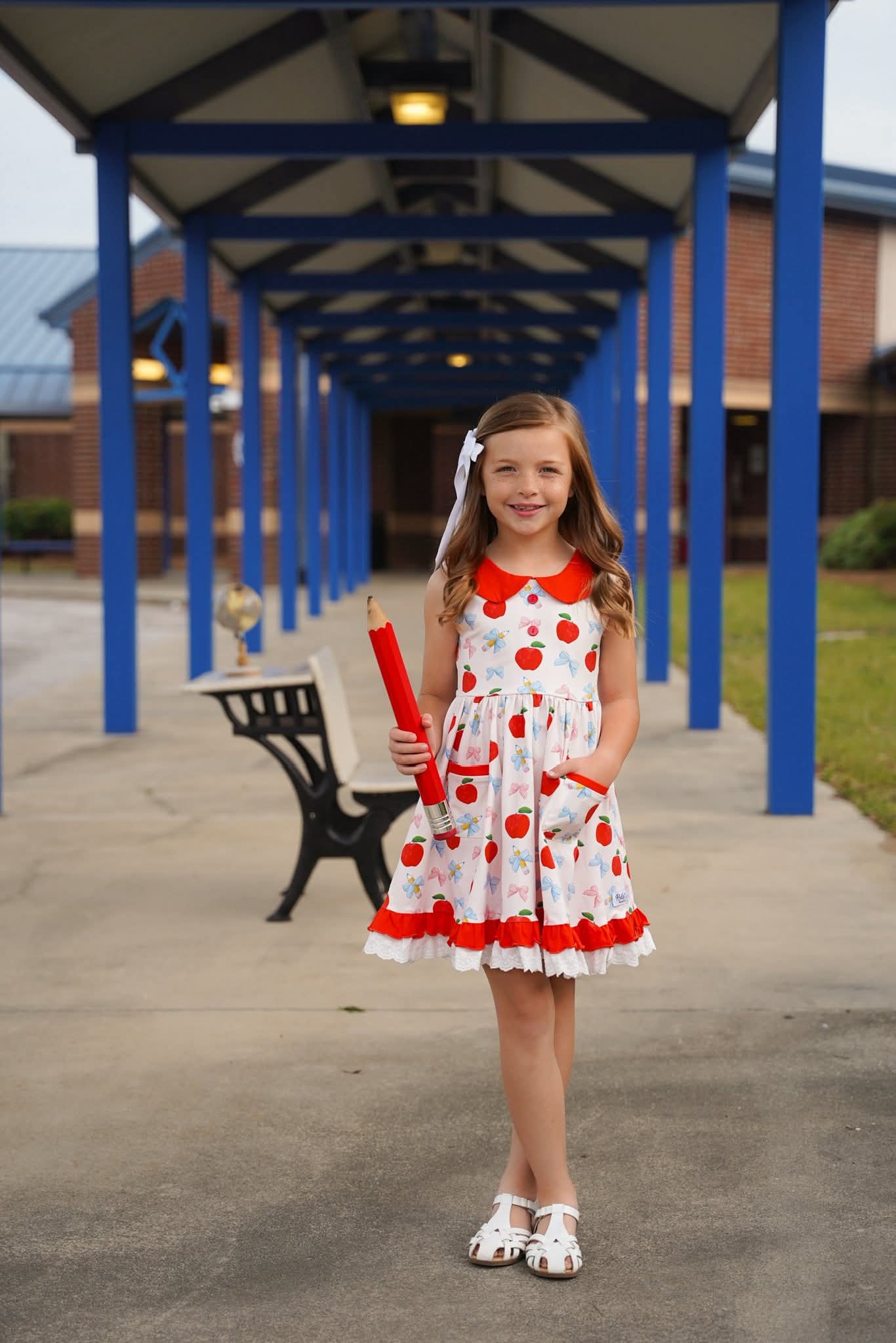 Extras (2026 Apple Collection) Peter Pan Collar Dress