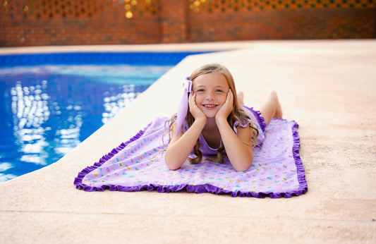 Extras (2025 Spring Break Bash) Hearts Matching Towel