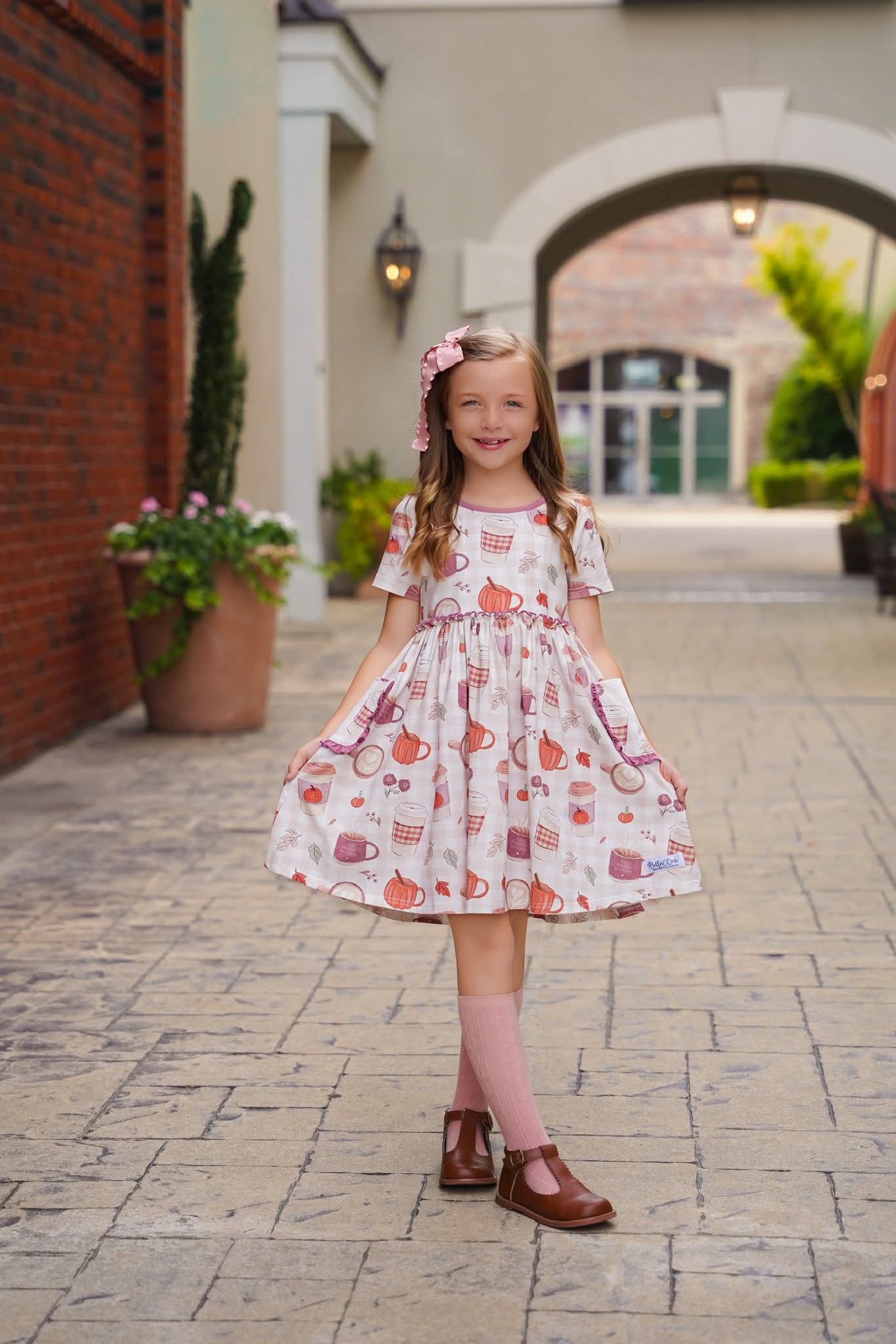 (2026 Pumpkin Spice) Pumpkin Spice Dress