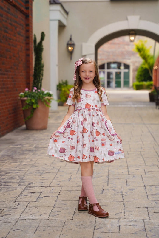 (2026 Pumpkin Spice) Pumpkin Spice Dress