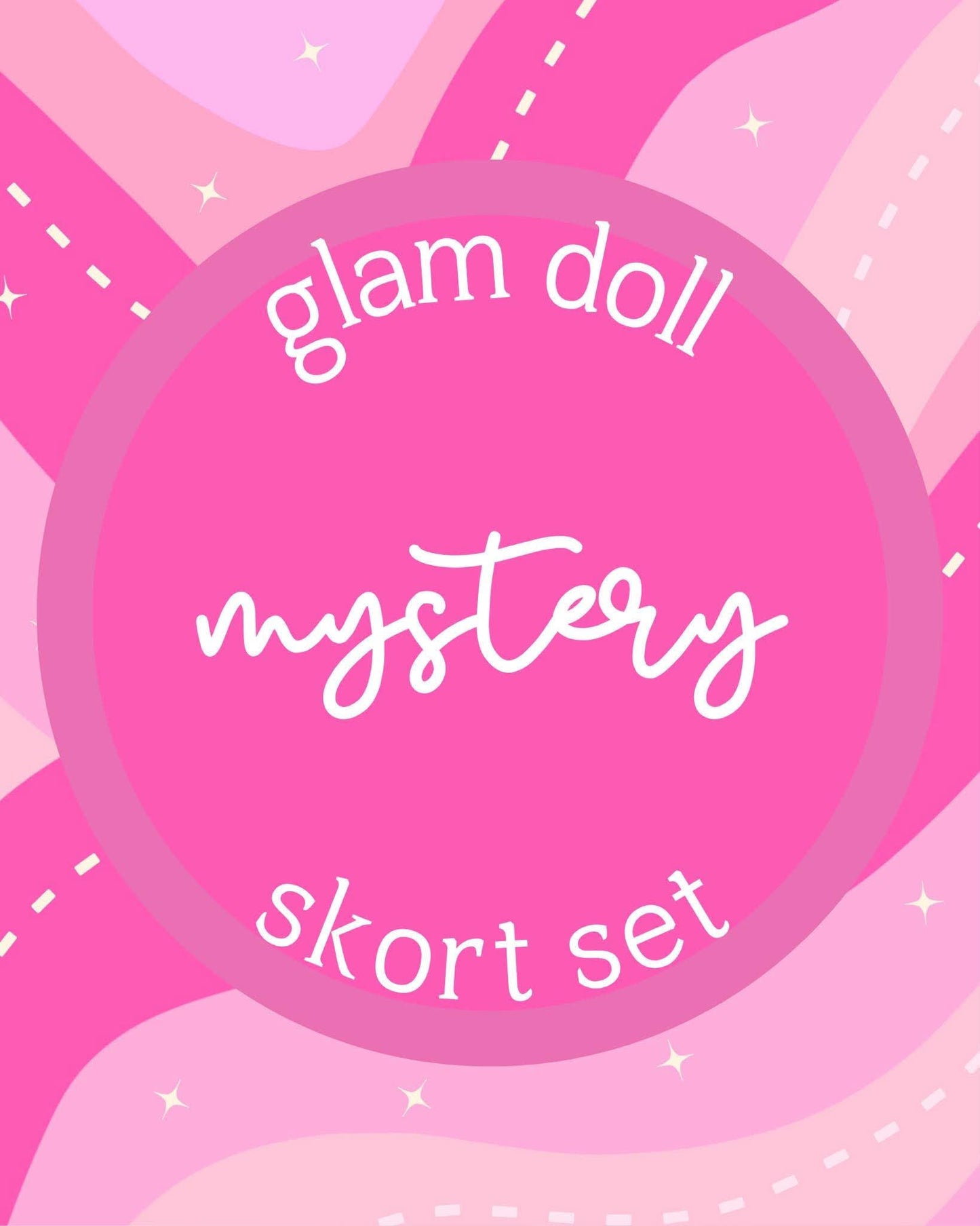 (2026 Mommy & Me Athletics) Glam Doll Athletic Skort Set
