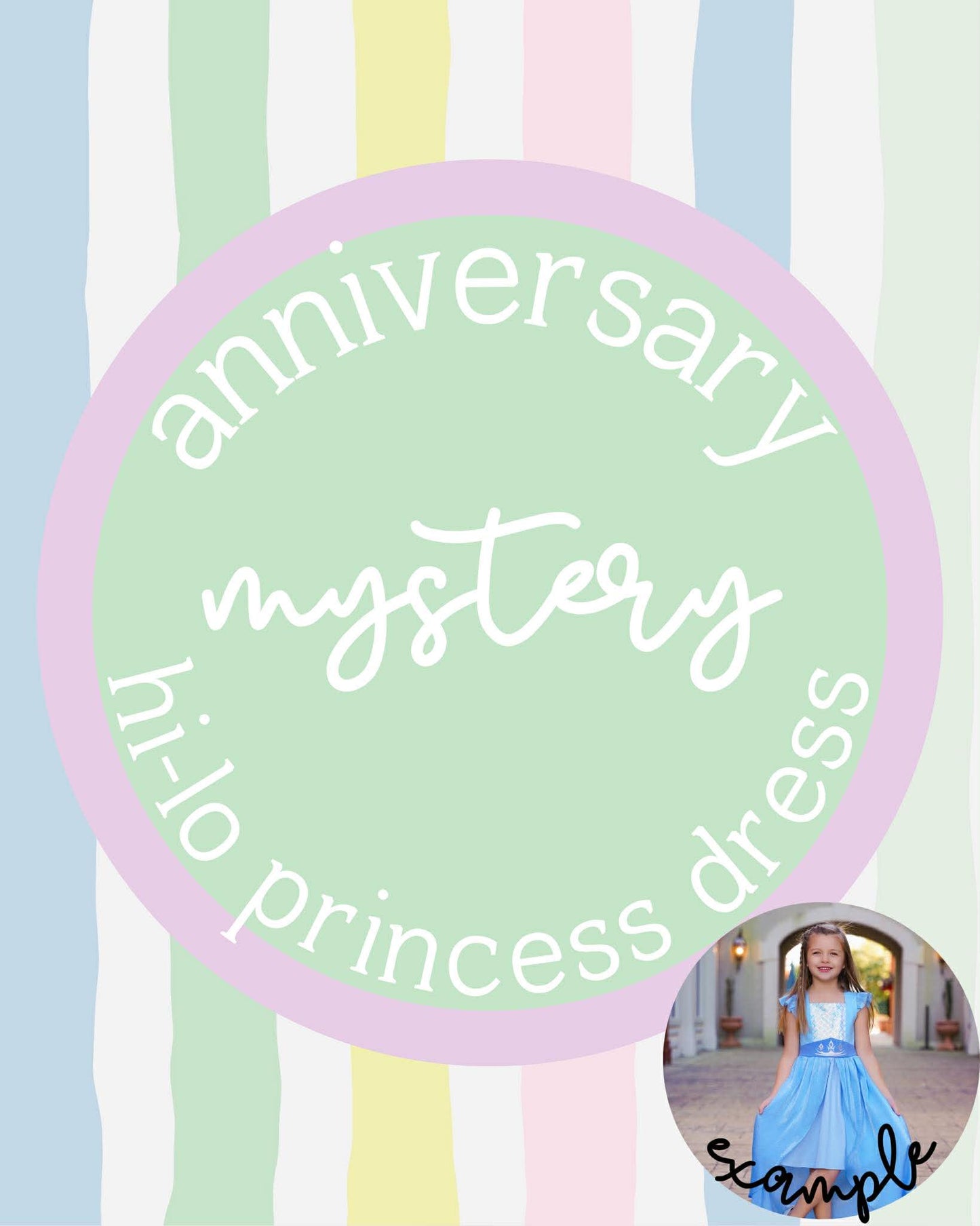 Extras (2026 Anniversary Sale) Mystery Hi Lo Princess Dress