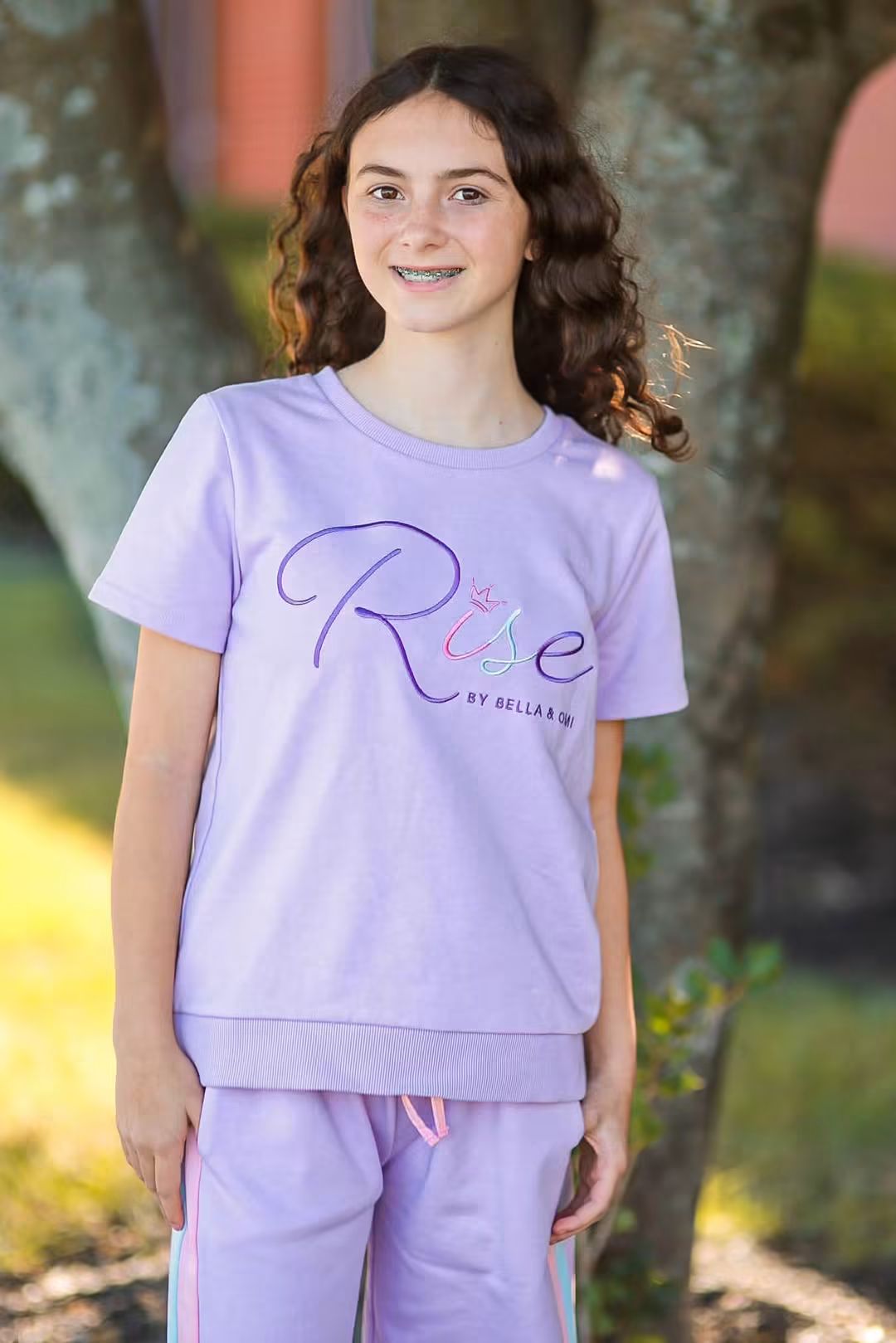 (2026 First Release) Rise Short Sleeve Top with Wide Leg Pants