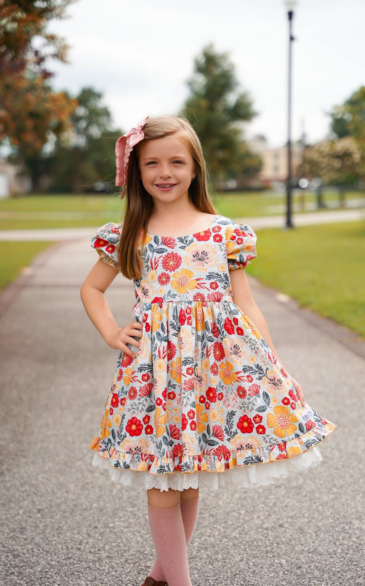 (2026 Fall Collection) Floral Dress