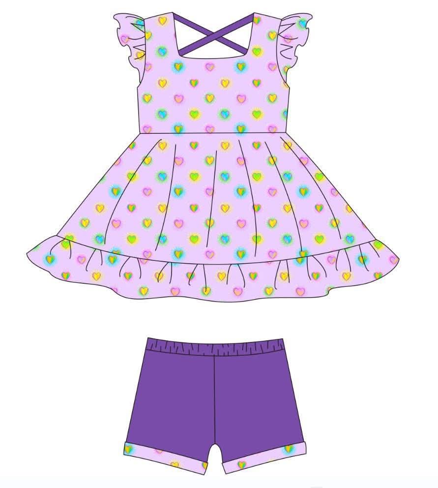 Extras (2025 Spring Break Bash) Hearts Matching Playset